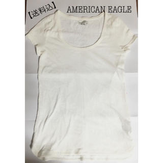 アメリカンイーグル(American Eagle)のAMERICAN EAGLE 白Tシャツ(Tシャツ(半袖/袖なし))