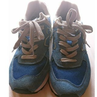 ニューバランス(New Balance)のニューバランス スニーカー 22.5サイズ  レディース ジュニア  中古(スニーカー)