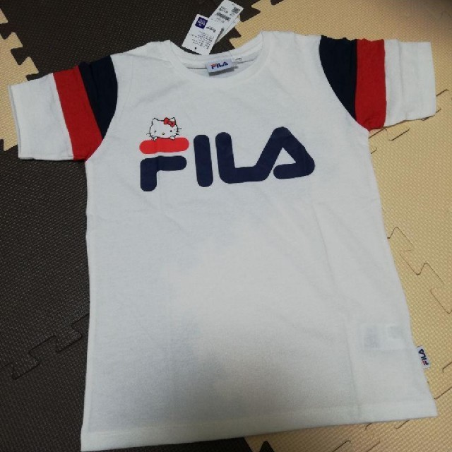 FILA(フィラ)の新品タグつきFILAキティ　Tシャツ　150センチ キッズ/ベビー/マタニティのキッズ服女の子用(90cm~)(Tシャツ/カットソー)の商品写真