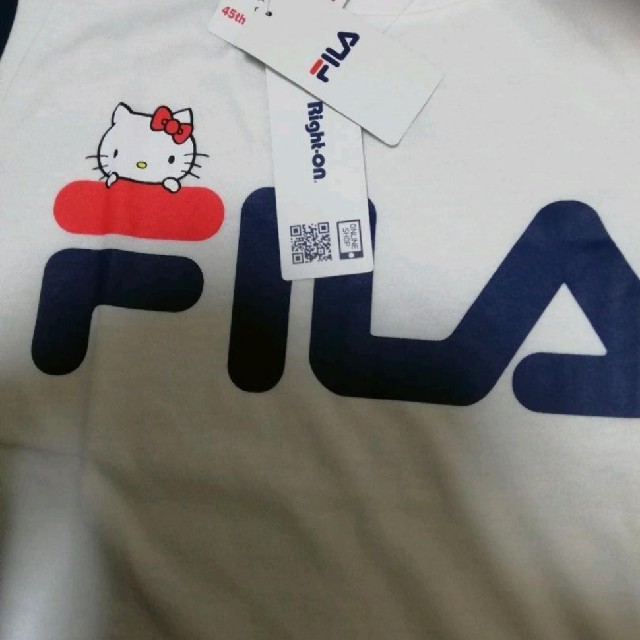 FILA(フィラ)の新品タグつきFILAキティ　Tシャツ　150センチ キッズ/ベビー/マタニティのキッズ服女の子用(90cm~)(Tシャツ/カットソー)の商品写真