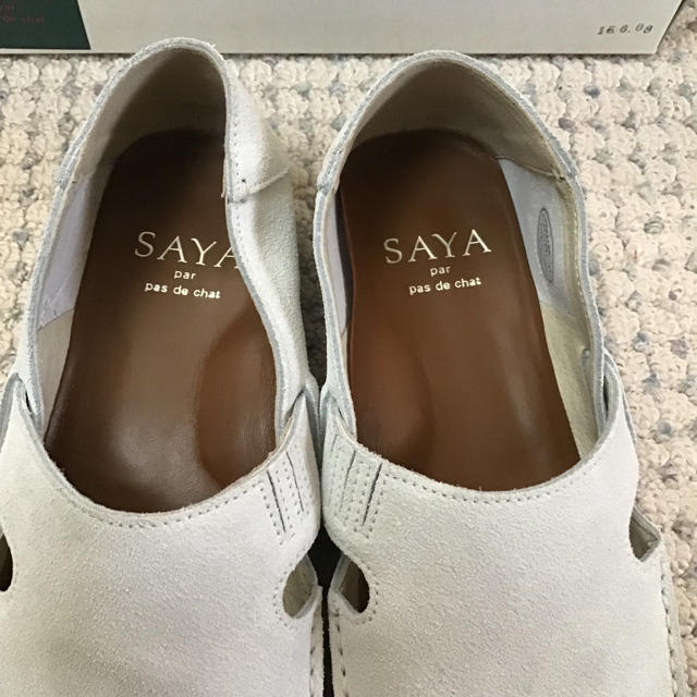 【美品】SAYA 靴 シューズ 24.5cm ローファー 1