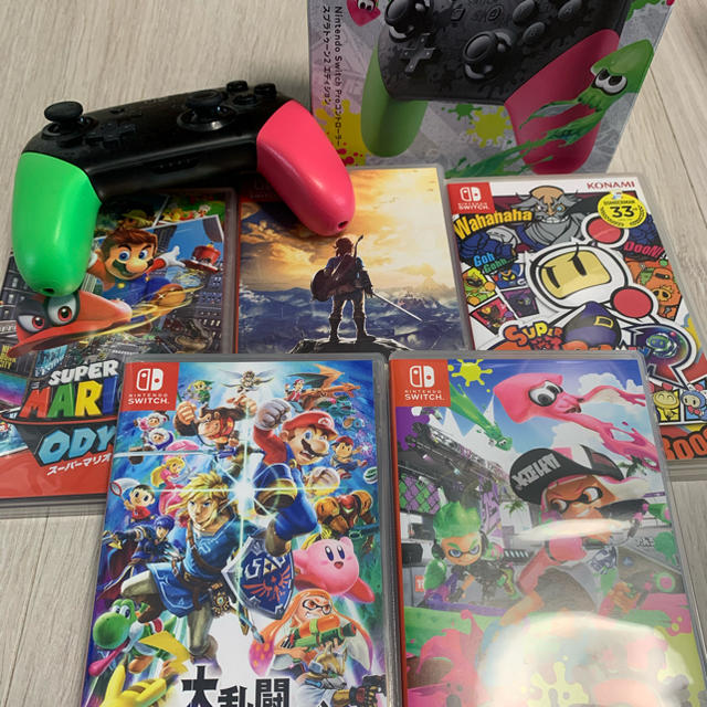 Nintendo Switch Joy-Con (L) ネオンブルー/ (R) 3