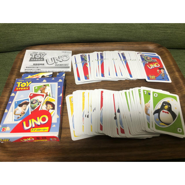 Disney(ディズニー)のUNO TOY STORY エンタメ/ホビーのテーブルゲーム/ホビー(トランプ/UNO)の商品写真