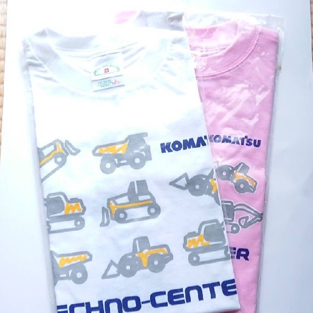 ☆ＫＯＭＡＴＳＵ☆コマツTシャツ  サイズＬ・120 キッズ/ベビー/マタニティのキッズ服女の子用(90cm~)(Tシャツ/カットソー)の商品写真