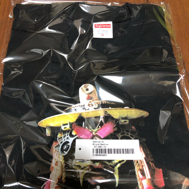 supreme  rammellzee tee M blackメンズ