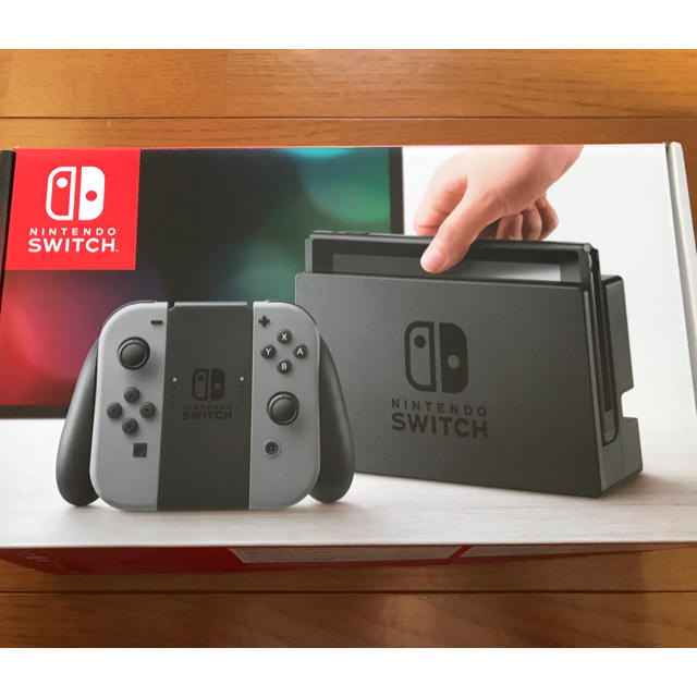 Nintendo Switch JOY-CON グレー 本体 - 家庭用ゲーム機本体