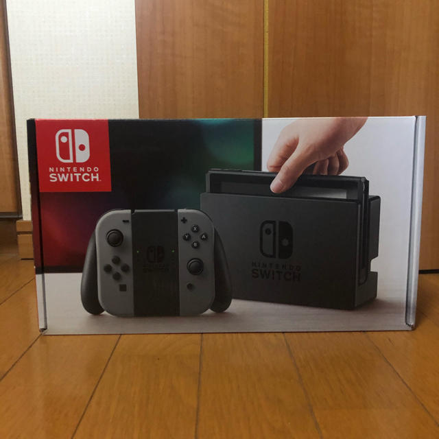 Nintendo switch 本体　旧型　グレー