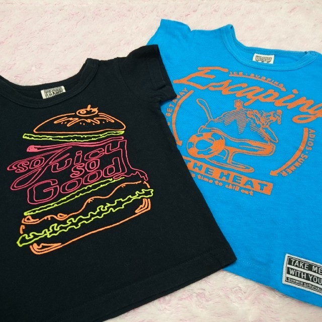 F.O.KIDS(エフオーキッズ)の【USED】男の子90サイズTシャツセット キッズ/ベビー/マタニティのキッズ服男の子用(90cm~)(Tシャツ/カットソー)の商品写真