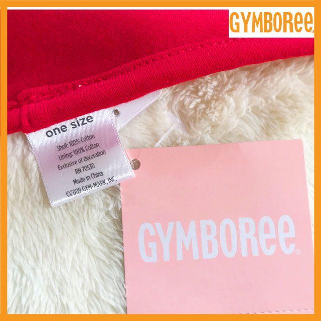 GYMBOREE(ジンボリー)の新品未使用 ジンボリー ブランケット チェリー刺繍 大判 お昼寝 コットン キッズ/ベビー/マタニティの寝具/家具(タオルケット)の商品写真