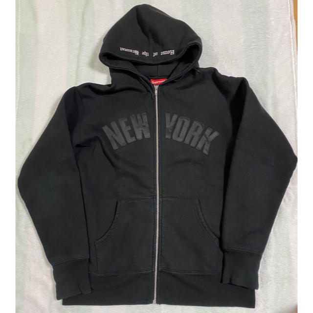 New york Arc Logo Zip Up Sweatshirt Sup