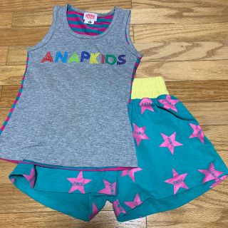 アナップキッズ(ANAP Kids)のANAP 90 上下セット(Tシャツ/カットソー)