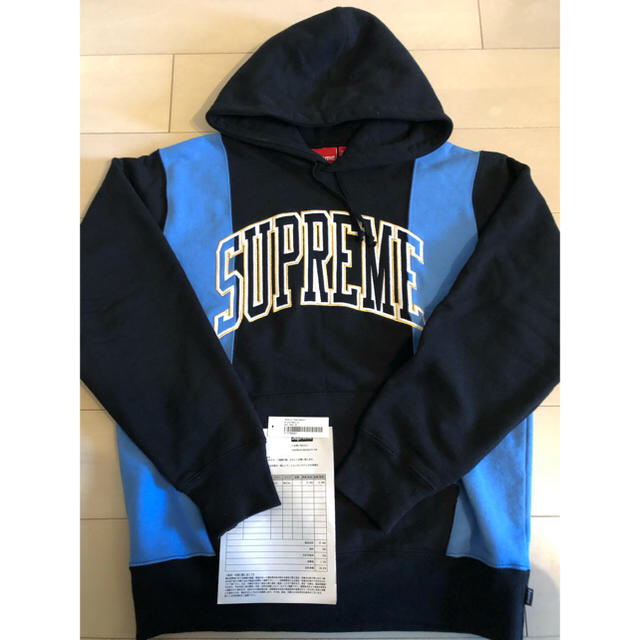 XL supreme Paneled Arc Hooded Sweatshirt