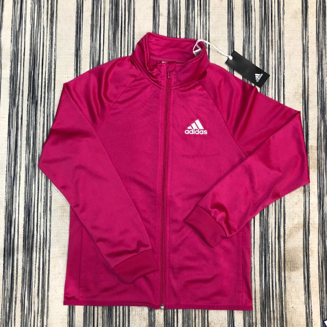 adidas(アディダス)のセール‼︎新品　アディダス　ジャージ　上下　セットアップ　150cm  キッズ/ベビー/マタニティのキッズ服女の子用(90cm~)(その他)の商品写真