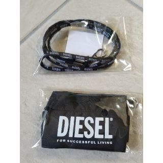 ディーゼル(DIESEL)の【DIESEL】ノベルティ　ネックストラップ＆小物入れ(その他)