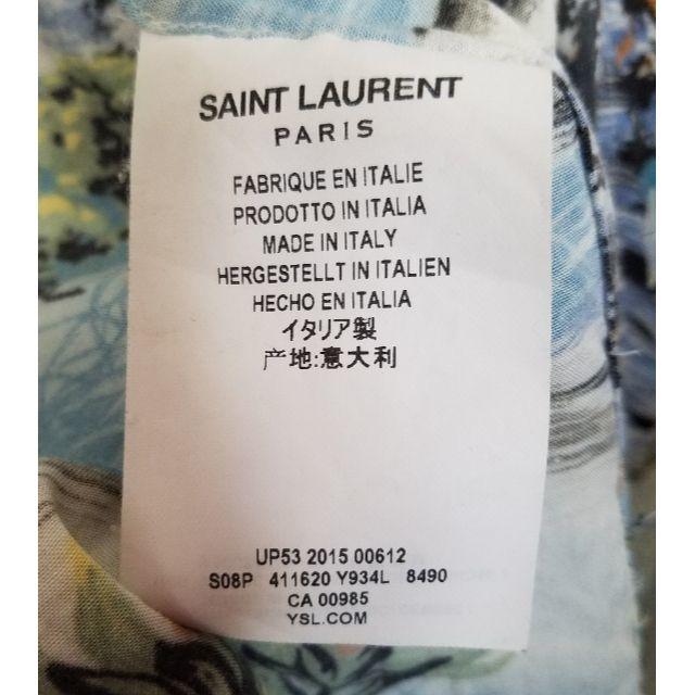 Saint Laurent(サンローラン)のSAINT LAURENT PARIS 16ss アロハシャツ 37 メンズのトップス(シャツ)の商品写真