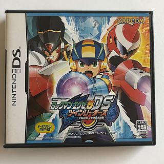 ニンテンドーDS(ニンテンドーDS)のロックマン エグゼ5DS ツインリーダーズ DS(携帯用ゲームソフト)