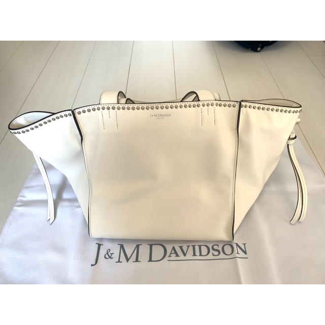 J&M DAVIDSON BELLE S WITH STUDS ホワイト