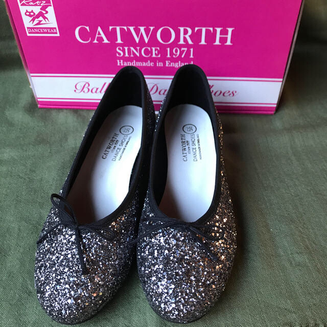 repetto(レペット)のCATWORTH グリッターバレエシューズ　24-24.5cm レディースの靴/シューズ(バレエシューズ)の商品写真