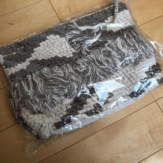 ゴア(goa)の新品未使用＊goa インド綿クラッチ＊ノベルティー  カーキ(クラッチバッグ)