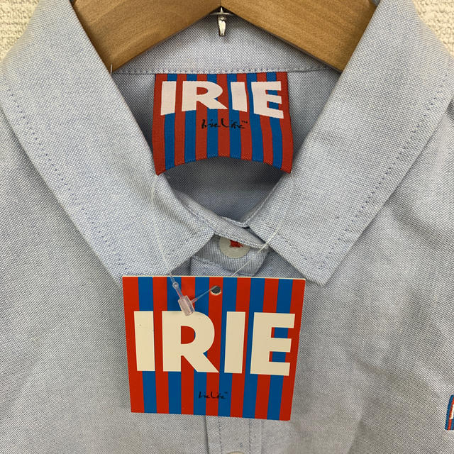 ◆新品未使用◆irie life キッズ用　半袖シャツ　ブルー　150サイズ