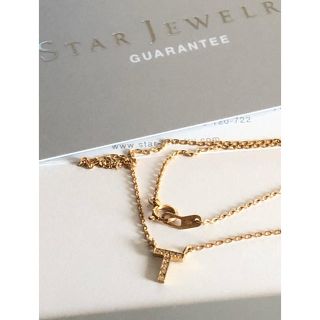 スタージュエリー(STAR JEWELRY)のちっち様専用　スタージュエリー　イニシャルネックレス(ネックレス)