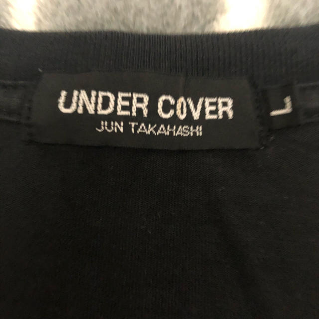 UNDERCOVER(アンダーカバー)のundercover Tシャツ　メンズ　L ブラック メンズのトップス(Tシャツ/カットソー(半袖/袖なし))の商品写真