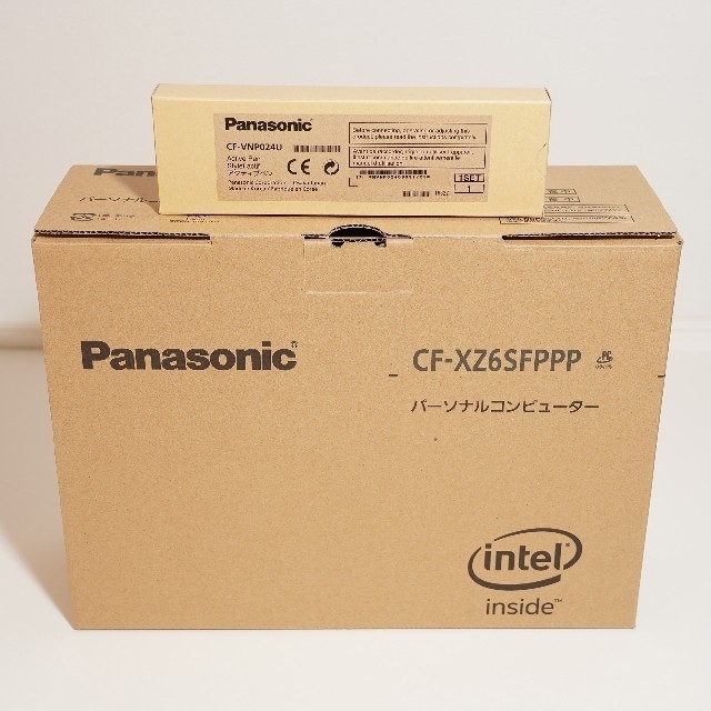 Panasonic(パナソニック)のLet`s note CF-XZ6(i7/16GB/SSD512GB) スマホ/家電/カメラのPC/タブレット(ノートPC)の商品写真