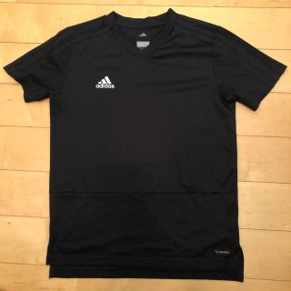 アディダス(adidas)のアディダス クライマクール Tシャツ ブラック 150センチ(Tシャツ/カットソー)