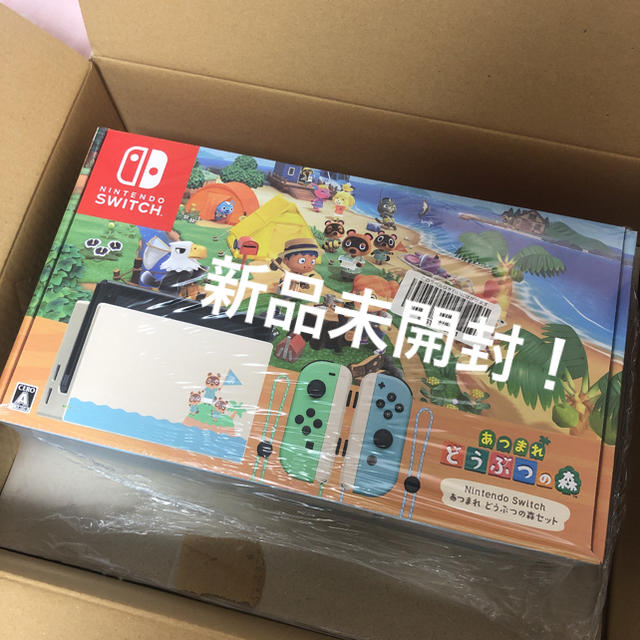 新品未開封　どうぶつの森　同梱版　任天堂Switch 1