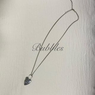 バブルス(Bubbles)のBubblesネックレス　ハート(ネックレス)