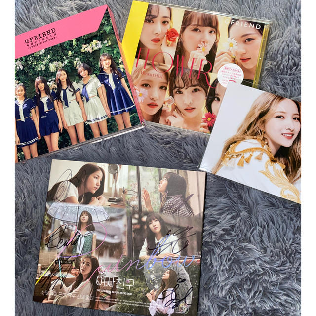 GFRIEND 直筆サイン入り　CD3枚セット