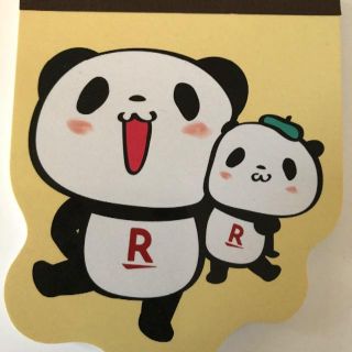 ラクテン(Rakuten)の楽天パンダ　メモ帳(ノート/メモ帳/ふせん)