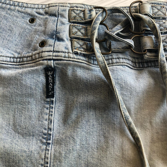 ARMANI JEANS(アルマーニジーンズ)の☆お値下 アルマーニジーンズ デニムスカート レディースのスカート(ひざ丈スカート)の商品写真