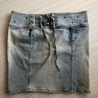 アルマーニジーンズ(ARMANI JEANS)の☆お値下 アルマーニジーンズ デニムスカート(ひざ丈スカート)