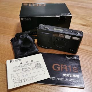 リコー(RICOH)の高級コンパクトフィルムカメラ リコーGR-1s【中古】(フィルムカメラ)