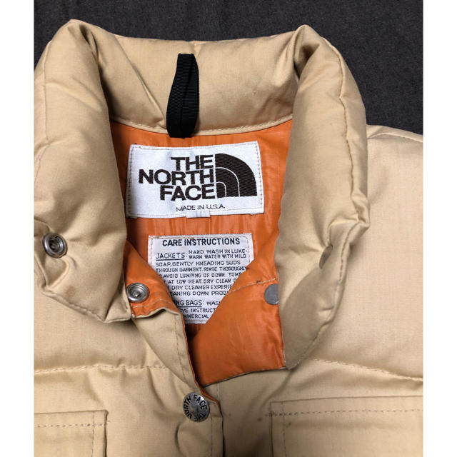 ◆最終値下げ◆THE NORTH FACE 茶タグ ダウンベスト ベージュ SM