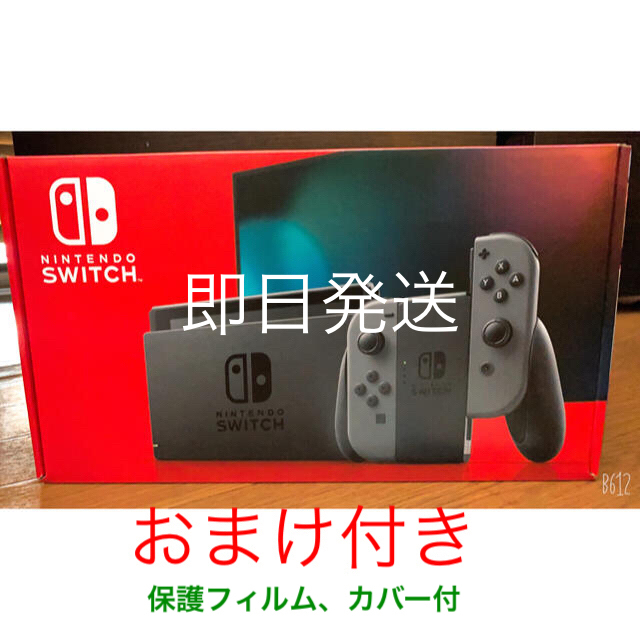 Nintendo Switch 本体 グレー 新品新型 即日発送