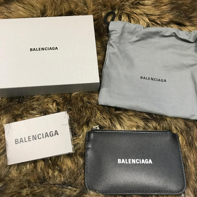 BALENCIAGA☆キーリングつきコインケース バレンシアガコインケース