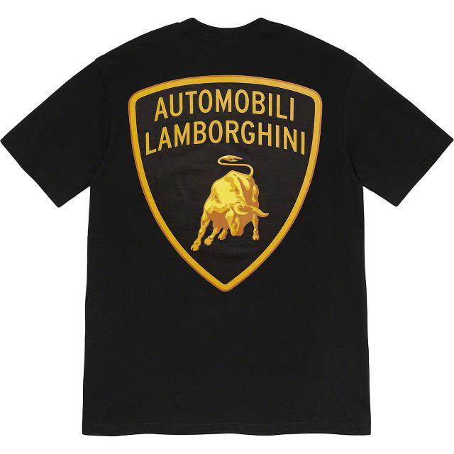 Supreme Lamborghini Tee 黒 M