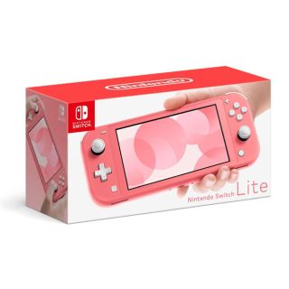 ニンテンドースイッチ(Nintendo Switch)のNINTENDO SWITCH LITE コーラル(家庭用ゲーム機本体)