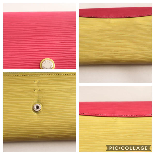 LOUIS VUITTON(ルイヴィトン)の【可愛い❤️】LOUIS VUITTON  長財布  エピ  バイカラー レディースのファッション小物(財布)の商品写真