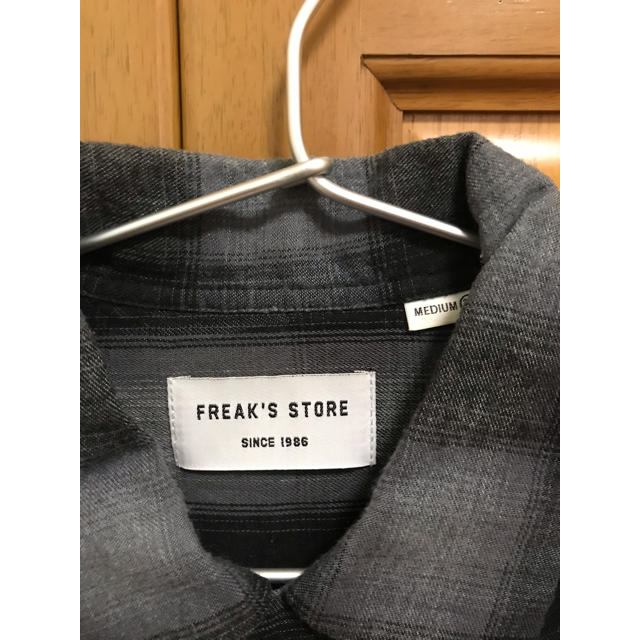 FREAK'S STORE(フリークスストア)のオンブレチェックシャツ グレー FREAK'S STORE/フリークスストア メンズのトップス(シャツ)の商品写真