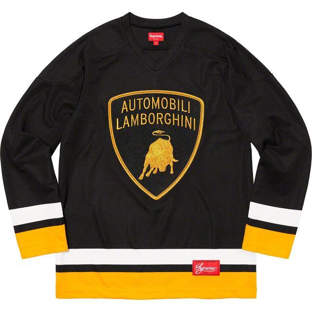 Automobili Lamborghini Hockey Jersey 黒 MBlackサイズ