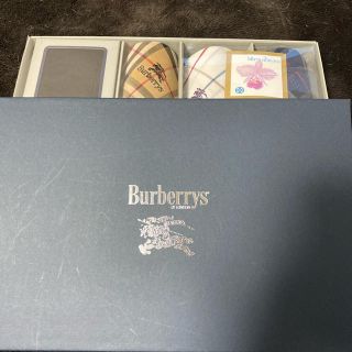 バーバリー(BURBERRY)のBurberrys ハンカチ3点+靴下(ハンカチ/ポケットチーフ)