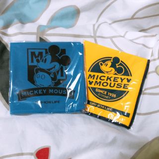 ディズニー(Disney)のマイクロファイバークロス ２枚(日用品/生活雑貨)