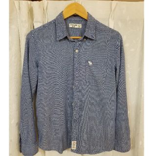 アバクロンビーアンドフィッチ(Abercrombie&Fitch)のアバクロ　ブルーシャツ(シャツ)