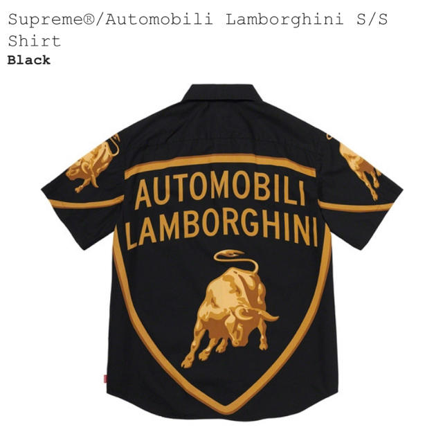 新作大得価 Supreme - Supreme Automobili Lamborghini Shirtの通販 by PALM⚡️TREE's shop｜シュプリームならラクマ 低価超激安