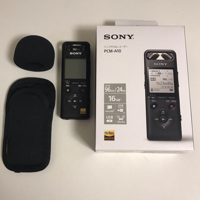 ソニー SONY PCM-A10 リニアPCMレコーダー 16GB ハイレゾ録音