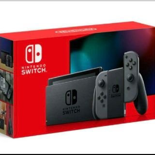 ニンテンドウ(任天堂)のNintendo Switch グレー 新品未使用(家庭用ゲーム機本体)