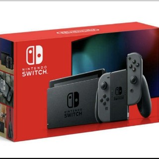 ニンテンドウ(任天堂)のNintendo Switch グレー 新品未使用(家庭用ゲーム機本体)